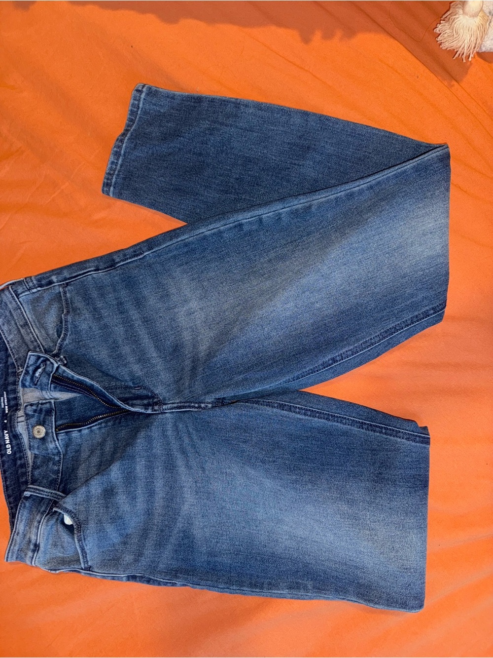 Old Navy Mid Wash Straight Leg Jeans - Blue